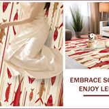 Rustic Red Aquatic Design(Red)