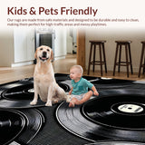 Retro Vinyl Record(Black)