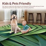 Tropical Botanical Non Slip(Green)