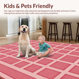 Preppy Dorm Decor Hot Pink Indoor(Pink)