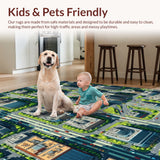 Kids City Road Play Mat(Gray)