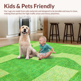 Mid Century Tropical Leaves(Green)