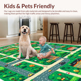 Race Car Circuit Play Mat(Green)