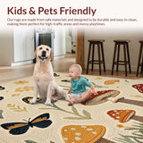 Mushroom Butterfly Spring(Beige)