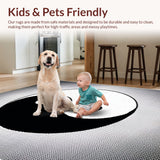 yin yang doormat(Black)