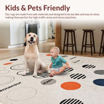 Ultra Soft Area Rug, Non Slip, Stain Resistant, Washable Area Rugs for Living Room, Bedroom, vinyl record bath mat(Beige) - ODIKA