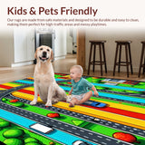 Kids Traffic Road Playmat(Yellow)