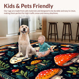 Witchy Black Farmhouse Non Slip(Red)