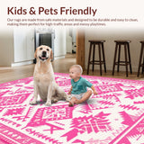 Western Cowgirl Bath Mat(Pink)