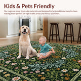 Botanical Boho Floral(Green)