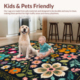 Vintage Low Pile Non Slip for(Black)