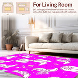 Disco Cowgirl Boots Welcome Mat(Pink)