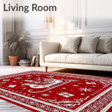 Merry Gift Delivery Sleigh Decorative(Red)