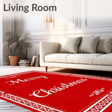 Elegant Yuletide Accent Semi Circular Decorative(Red)