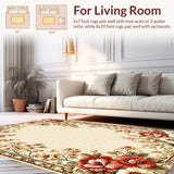 Beige Floral Vintage(Beige)
