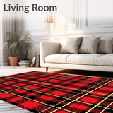 Buffalo Check Heritage with Festive Plaid Accents(Red)