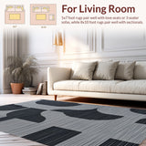 Modern Geometric Border Design(Gray)