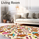 Gingerbread Village Whimsical Holiday Charming Cottage Scene(Brown)