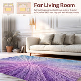 Tie Dye Glitter Shaggy(Purple)