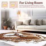 Faux Fur Deer Hide(Brown)