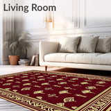 Art Fan Featuring Metallic Inspired Highlights(Red)