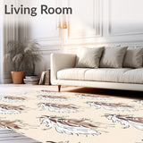 Enchanted Boho Feather Whisper(Beige)