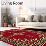 Luxurious Damask Heritage Treasure(Red)