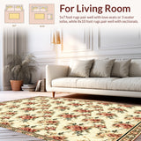 Vintage Distressed Floral(Beige)