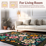 Vintage Low Pile Non Slip for(Black)