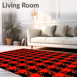 Rustic Tartan Plaid with Bold Checkered and Crisp Lines(Black)