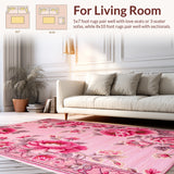 Rose Floral Coquette Bathroom(Pink)