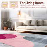 Modern Abstract Marble Texture(Pink)