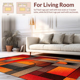 Abstract Geometric Indoor(Red)