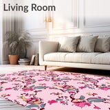 Floral Vine with Cascading Blossom Trails(Pink)