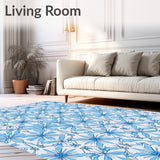 Arctic Snowflake Crystal Winter Wonderland Comfort(Blue)