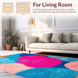 Abstract Modern Jardin Collection(Blue)