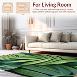 Tropical Botanical Non Slip(Green)