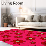 Poinsettia Bloom with Traditional Holiday Floral Artistry(Pink)