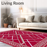 Art Chevron Ornamentation with Twinkling Holiday Spark(Red)
