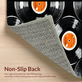 Vinyl Record Semi Circle(Black)