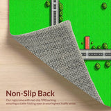 Kids Traffic Road Play Mat(Green)