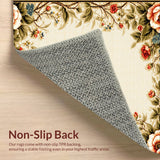 Beige Vintage Floral(Beige)