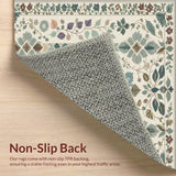 Ultra Soft Area Rug, Non Slip, Stain Resistant, Washable Area Rugs for Living Room, Bedroom, Modern Beige Stain-Resistant Kitchen Runner(Beige) - ODIKA