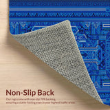 Modern Geometric Trellis(Blue)