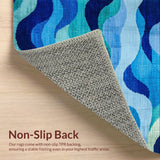 Abstract Wave Design(Blue)