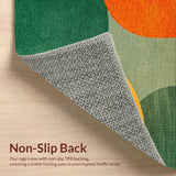 Abstract Geometric Striped(Orange)