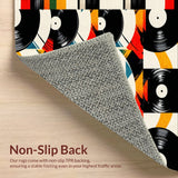 Vinyl Records Half Round(Black)