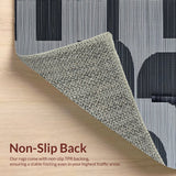 Modern Geometric Border Design(Gray)