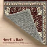 Traditional Classic Floral Motif(Red)