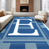 Marble Swirl Abstract Wool(Blue)